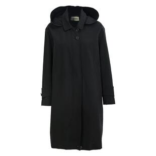 Famecoco知识分子风衣长款长期主义高级春季白色外套FAC6AA001