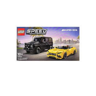 【自营】LEGO乐高76924梅赛德斯双车益智拼搭积木模型玩具男孩