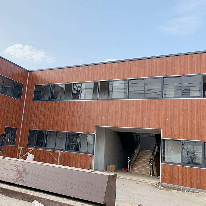 A级防火彩钢活动房工地临建房岩棉彩钢板房 可移动快拼式集装箱