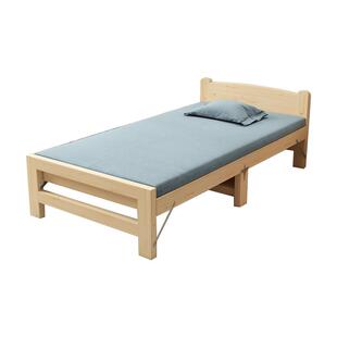 实木折叠床小床可拆简易床单人床成人一米二1.2米1.5米家用出租房