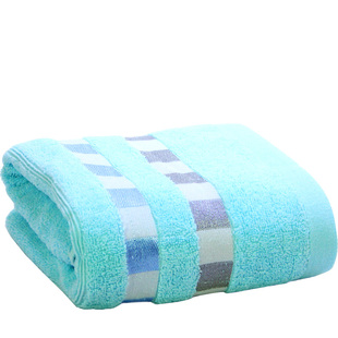 工厂特价促销纯棉大浴巾素色简约柔软加厚回礼赠品公司福利包邮