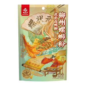 螺状元广西特产柳州正宗虎皮鸭脚螺蛳粉方便面速食螺蛳粉350g*5袋