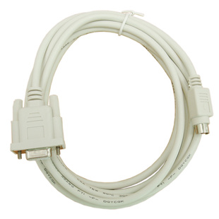 适用三菱plc编程电缆 FX/1S/2N/3U下载线 232串口数据通讯线SC-11
