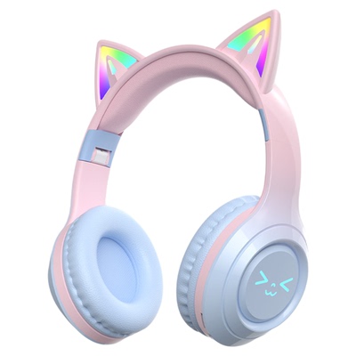 【2025新款】猫耳头戴式耳机儿童