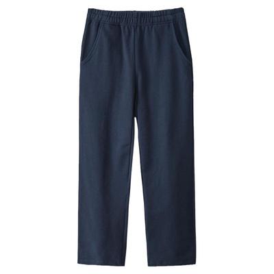儿童藏青色校服长裤纯棉校裤