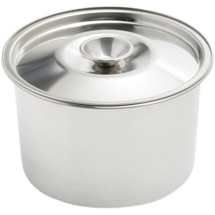 泡面碗家用不锈钢餐具调料小汤盆套装带盖子拉面沙拉盆铁蒸蛋大号