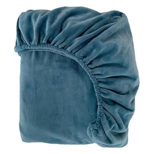 无印良品加厚婴儿绒床笠单件绒毛被单牛奶绒床单套秋加绒冬季床罩