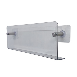 免打孔PET墙上置物儿童门后过道宣传杂志透明壁挂绘画本展示书架