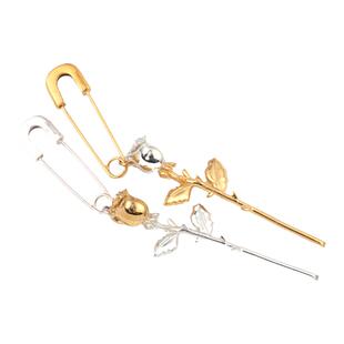【国内现货】AMBUSH ROSE EARRING 玫瑰花别针耳环耳钉男女情人节