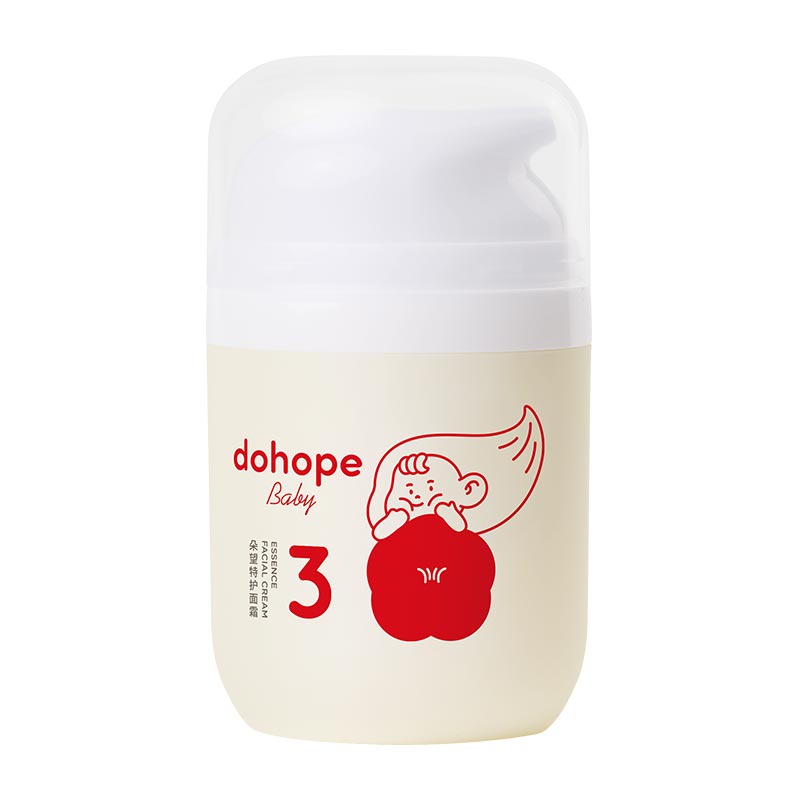朵望3号宝宝面霜50g婴儿乳液滋润润肤舒护干红痒换季面霜脸新生