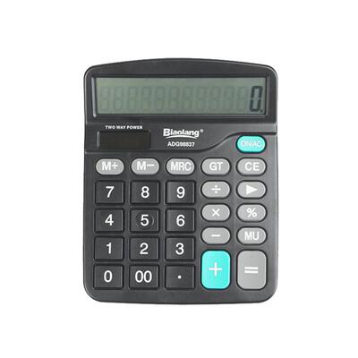 晨光计算器办公太阳能12位数