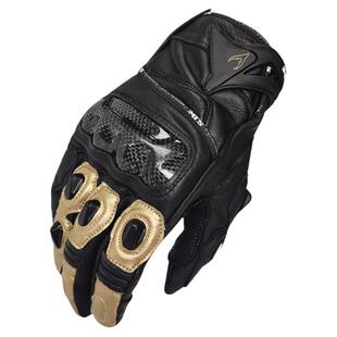 SBK摩托车手套碳纤维护壳秋冬防摔耐磨保暖 机车春夏真皮骑行男女