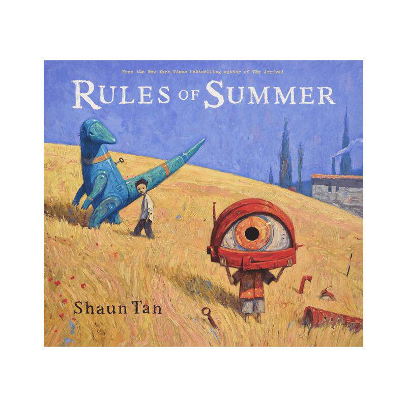 预售 英文原版 夏天守则 陈志勇 精装绘本 Rules of Summer by Shaun Tan