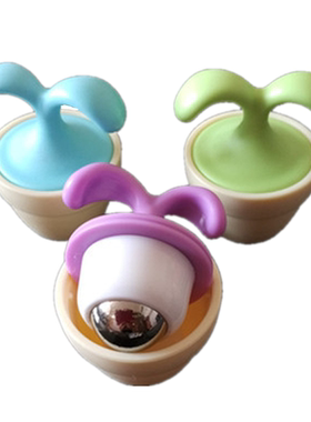 通淋巴花盆单珠点穴位刺激按摩器