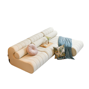 Kino小户型沙发客厅家用休闲两用沙发客厅2025新款布艺组合可拆洗