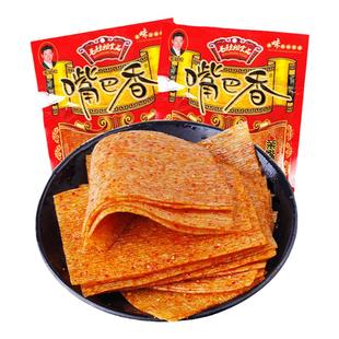 嘴巴香麻辣条亲嘴片大辣片面筋8090怀旧90后学生小时候的零食品