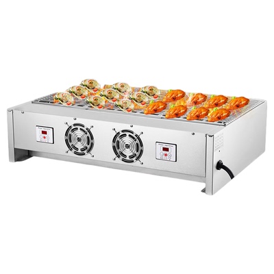 电烤炉商用无烟加宽高温恒温