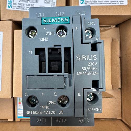 【询价】3RT6026-1AL20接触器适用