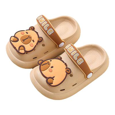 卡皮巴拉儿童拖鞋eva防臭男宝宝