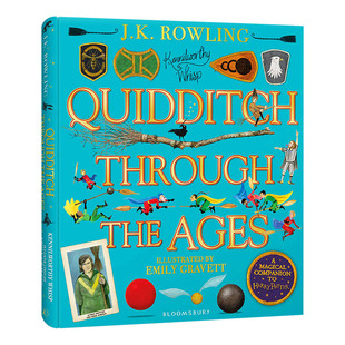 神奇的魁地奇球 插图版 英文原版 Quidditch Through the Ages 哈利波特外传 Harry Potter JK罗琳 J.K. Rowling 进口原版英语书籍