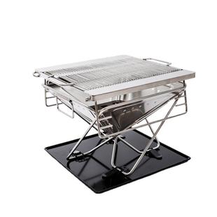 山之客焚火台|BC篝火炉|户外露营折叠便携式多功能烽火台烧烤架