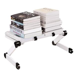 电脑增高架可调节升降台式屏幕显示器铝合金折叠支架办公室工位桌面支撑架升高笔记本电脑垫高底座键盘置物架