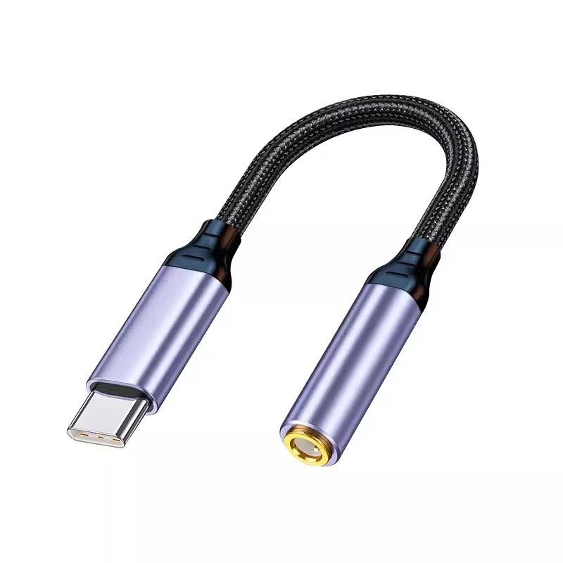 typec3.5mm耳机转换头转接头适用华为vivo小米苹果15有线音频圆孔