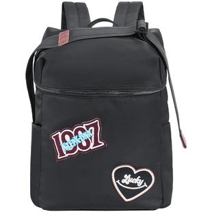 特步双肩包大容量男女款2025年秋季大学生电脑包潮流时尚休闲背包