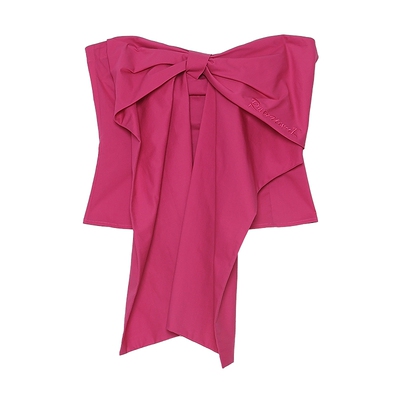 RuirUirul蝴蝶结抹胸无袖上衣