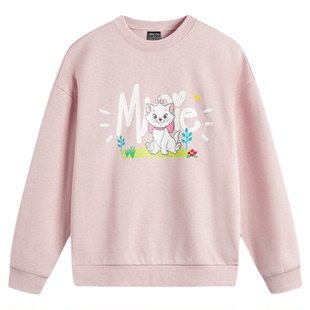 李宁清仓打折粉色加绒卫衣女子2026冬季加厚保暖学生青少年套头衫