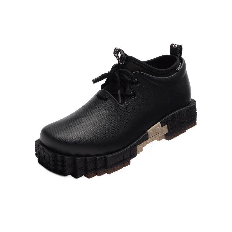 ccilu驰绿积木渣渣鞋女环保咖啡渣积木低帮鞋男雨靴雨鞋ins马丁靴