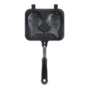 鲷鱼烧模具烘焙工具小蛋糕家用不粘锅日式绸鱼烧明火专用稠鱼烧机