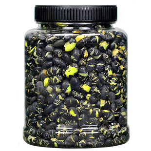 八百方炒黑豆500g连罐重熟黑大豆即食零食炒货香酥小吃健康营养