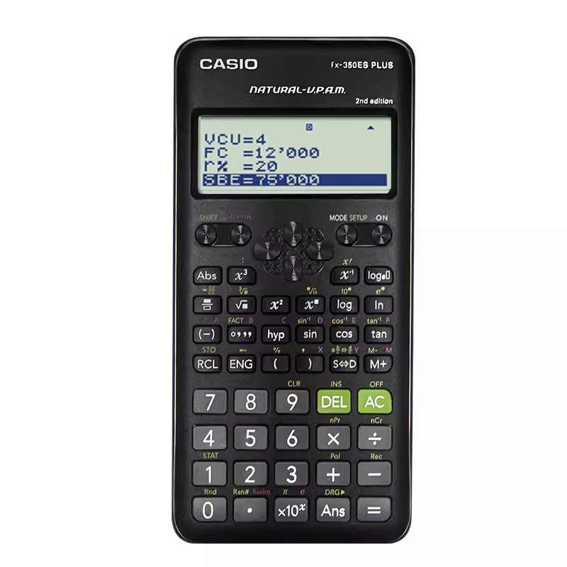 卡西欧计算器FX-350ESplus2nd