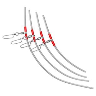 海钓夜光中通天平钓组塑料管单刀船钓透明天平带鱼串钩铅坠钓抛投