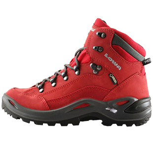 LOWA Renegade逆行者GTX女款中帮防水防滑户外头层牛皮徒步登山鞋