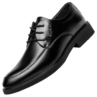 星期六男鞋男士皮鞋年轻款冬季软底舒适商务公务通勤正装德比鞋男