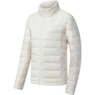 鸿星尔克羽绒服女夏季女士无缝充绒防钻绒轻薄羽绒衣夹克外套女装