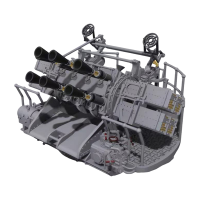 恒辉 乌拉 1/350 3D树脂打印 舰船模型改件 配055型驱逐舰