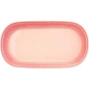 摩登主妇MONAZONE鱼盘家用长方形蒸鱼专用盘子陶瓷菜盘大号早餐盘