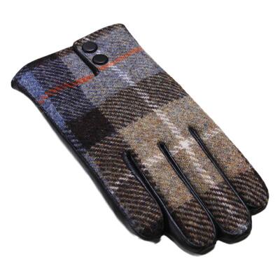 真山羊皮男士手套加绒保暖触屏