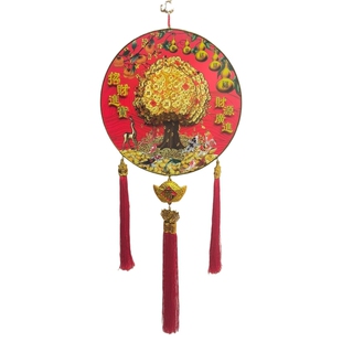 2026新款新年摇钱树挂件电动摇头发财树挂件树客厅卧室立体装饰品