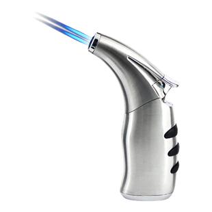 日康创意直冲打火机 气体喷枪双火防风高温小焊枪点火器焊接工具