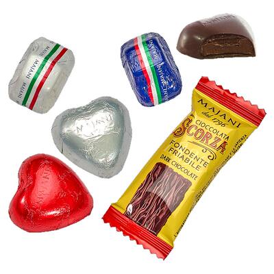 进口黑巧克力majani夹心