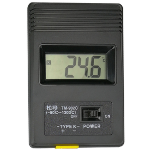 TM902C测温仪手持式温度表81533裸露探针双针滚轮手柄表面热电偶