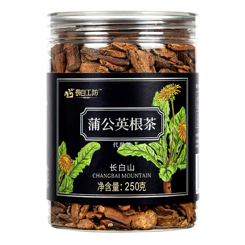 长白工坊蒲公英根茶2罐装