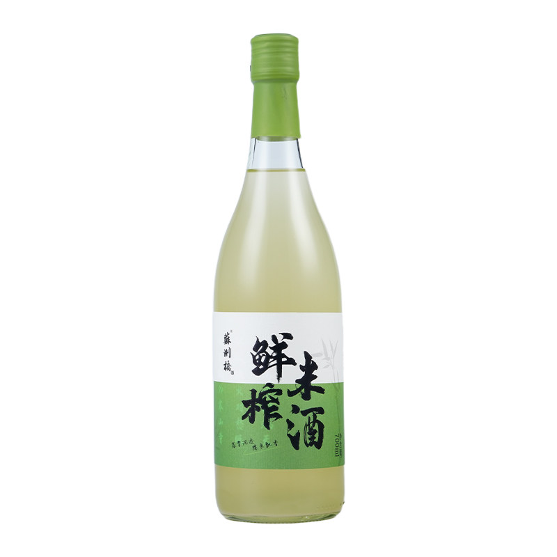 苏州桥5度鲜榨米酒700ml瓶装