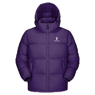 企鹅羽绒服男户外2025冬季新款黑色加厚保暖连帽面包服羽绒衣外套