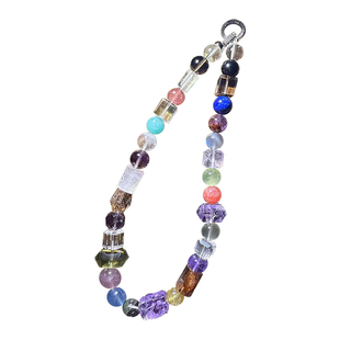 瓦萨比天然水晶多宝项链女士饰品高端私人定制精致设计个性气质款