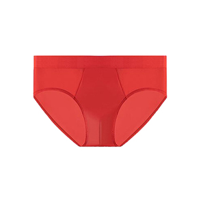 冰丝大红色三角裤男士本命年内裤大码抗菌夏薄款透气短裤性感潮